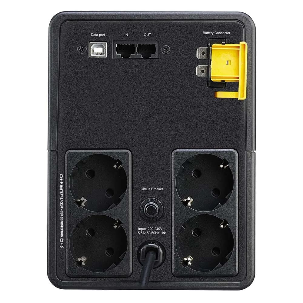 APC Back-UPS Line Interactive 1200VA / 650W (4 x Schuko) (BX1200MI-GR)