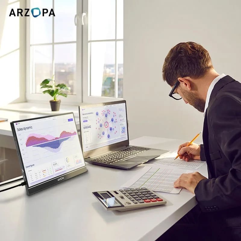 Arzopa Z1RC (Φορητό Monitor 16", QHD, 2560K, HDR, Black)