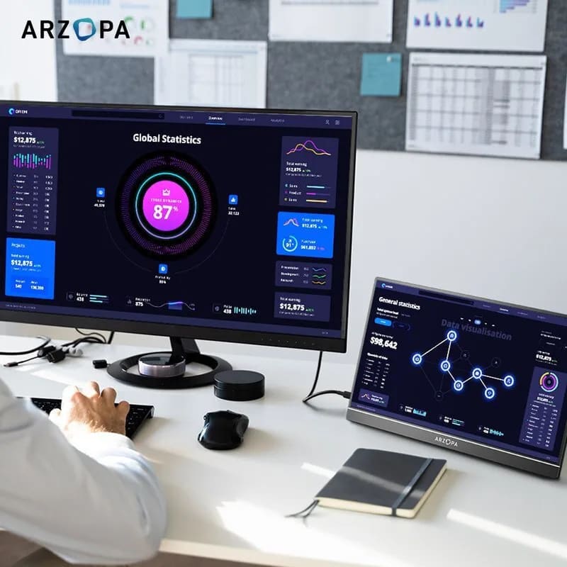 Arzopa Z1RC (Φορητό Monitor 16", QHD, 2560K, HDR, Black)